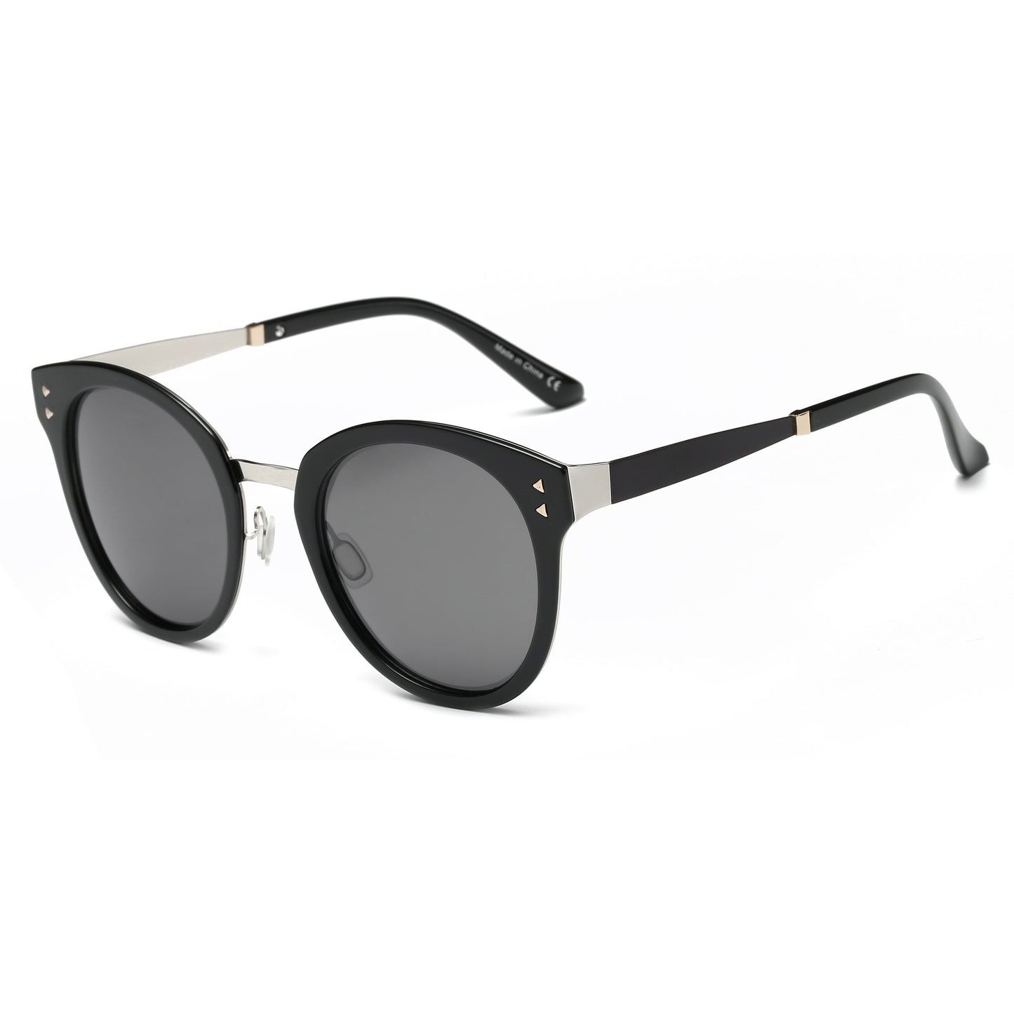 Women Polarized Round Cat Eye Sunglasses